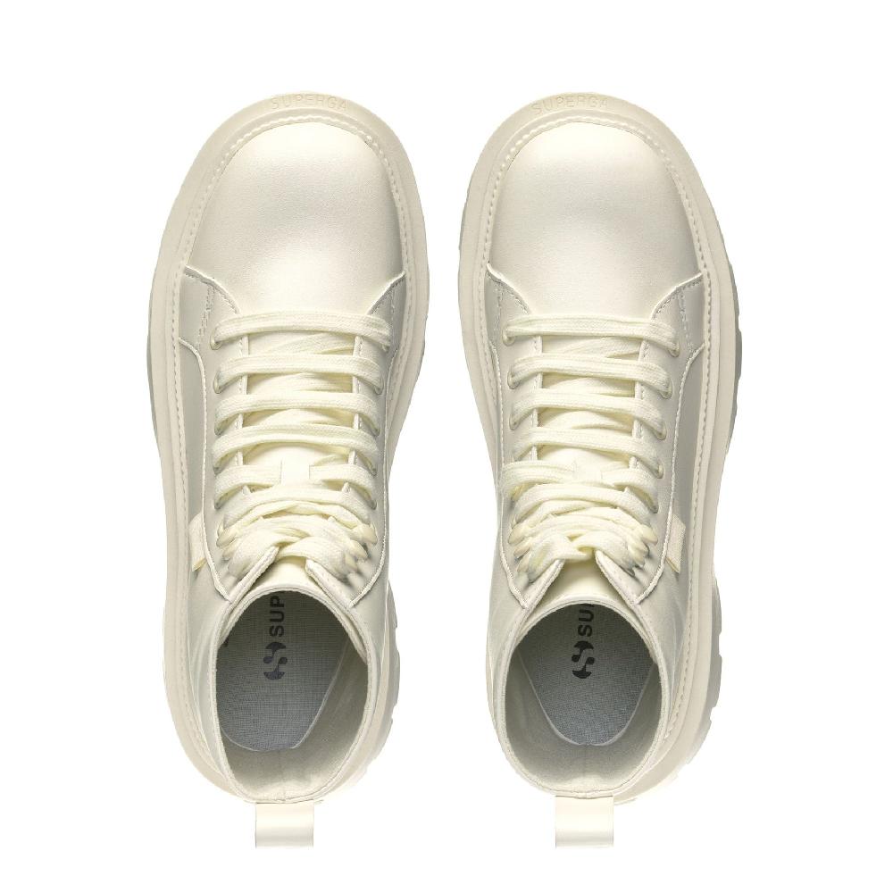 Superga 3051 ALPINA APEX HIGH VEGAN MATERIALTOTAL BEIGE NATURAL Soddisfazione Garantita