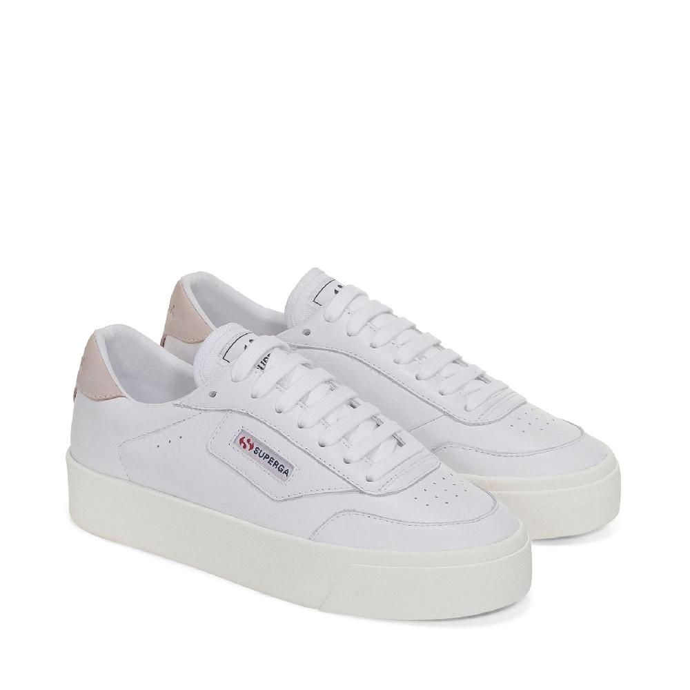 Superga 3854 COURT PLATFORMWHITE-VIOLET HUSHED-FAVORIO Acquista Ora