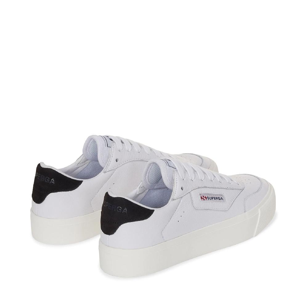Superga 3843 COURTWHITE-BRISTOL BLACK-FAVORIO Fino Al -60%