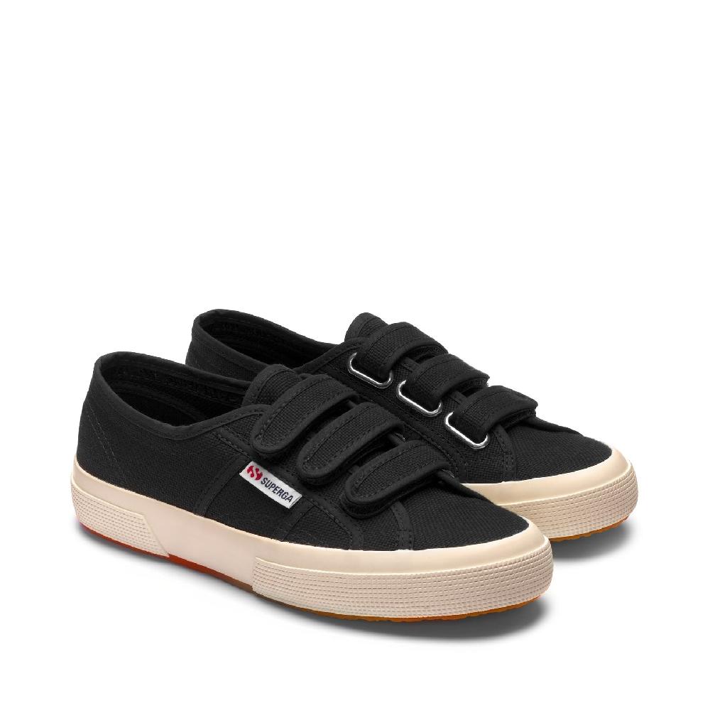 Superga 2750-COT3STRAPUBLACK Spedizione Gratuita