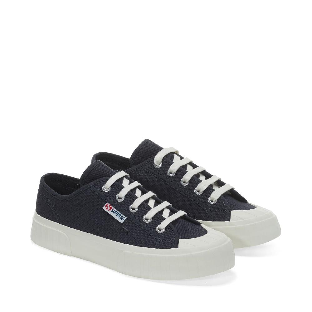 Superga 2630 STRIPEBLUE GREY DK-FAVORIO Pezzi Unici