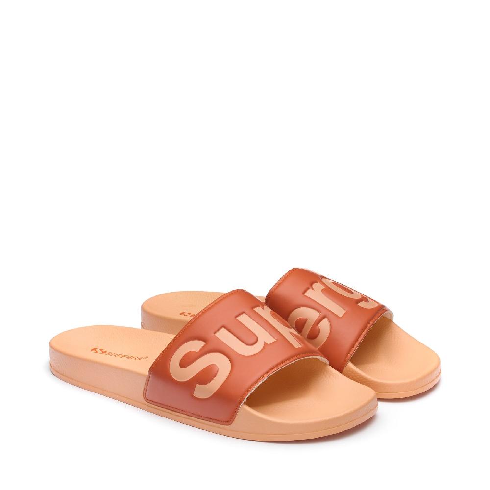 Superga 1908 SLIDES POLYSOFTORANGE MELON-ORANGE MD Negozi Online