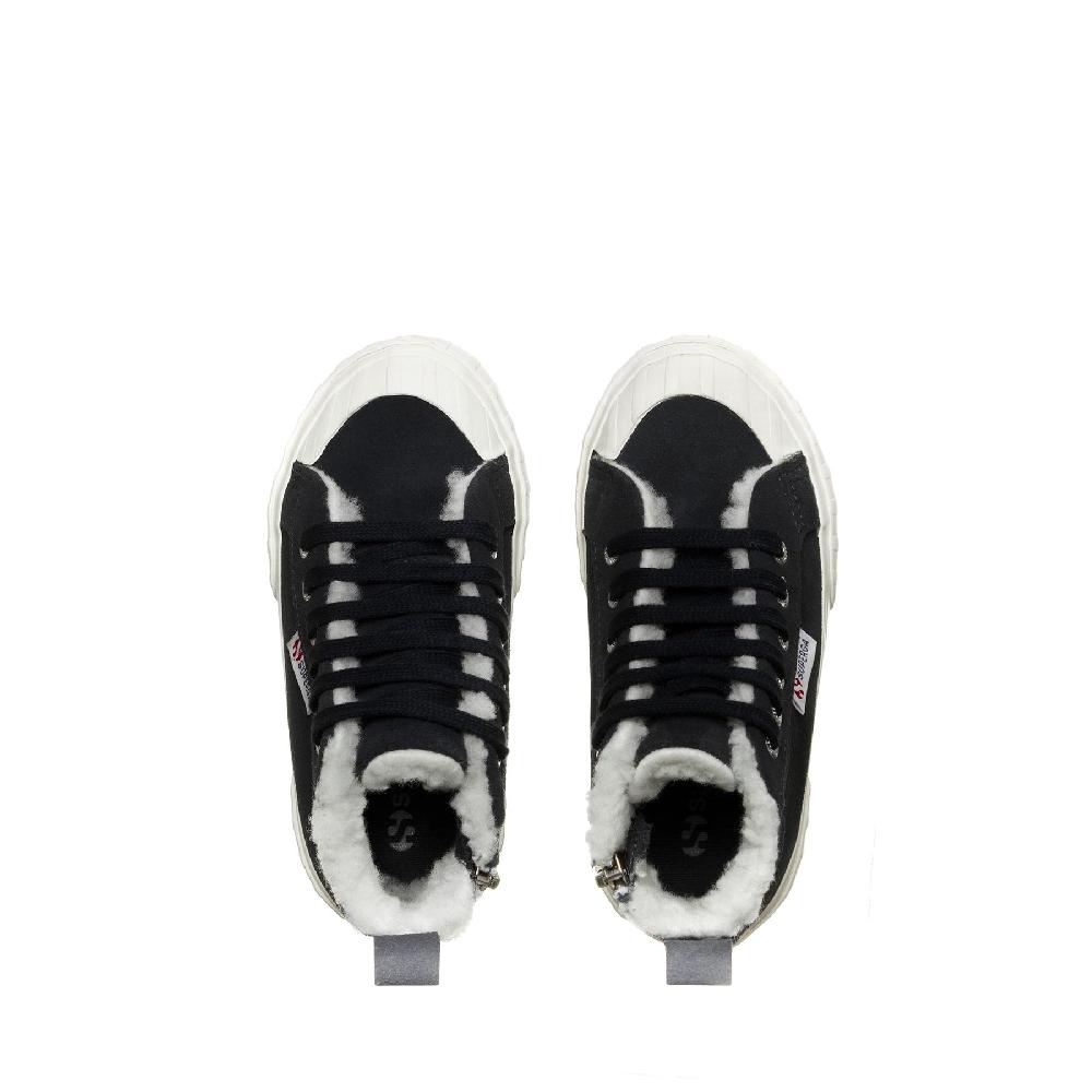 Superga 2696 KIDS STRIPE SUEDEBLUE GREY DK-FAVORIO Outlet