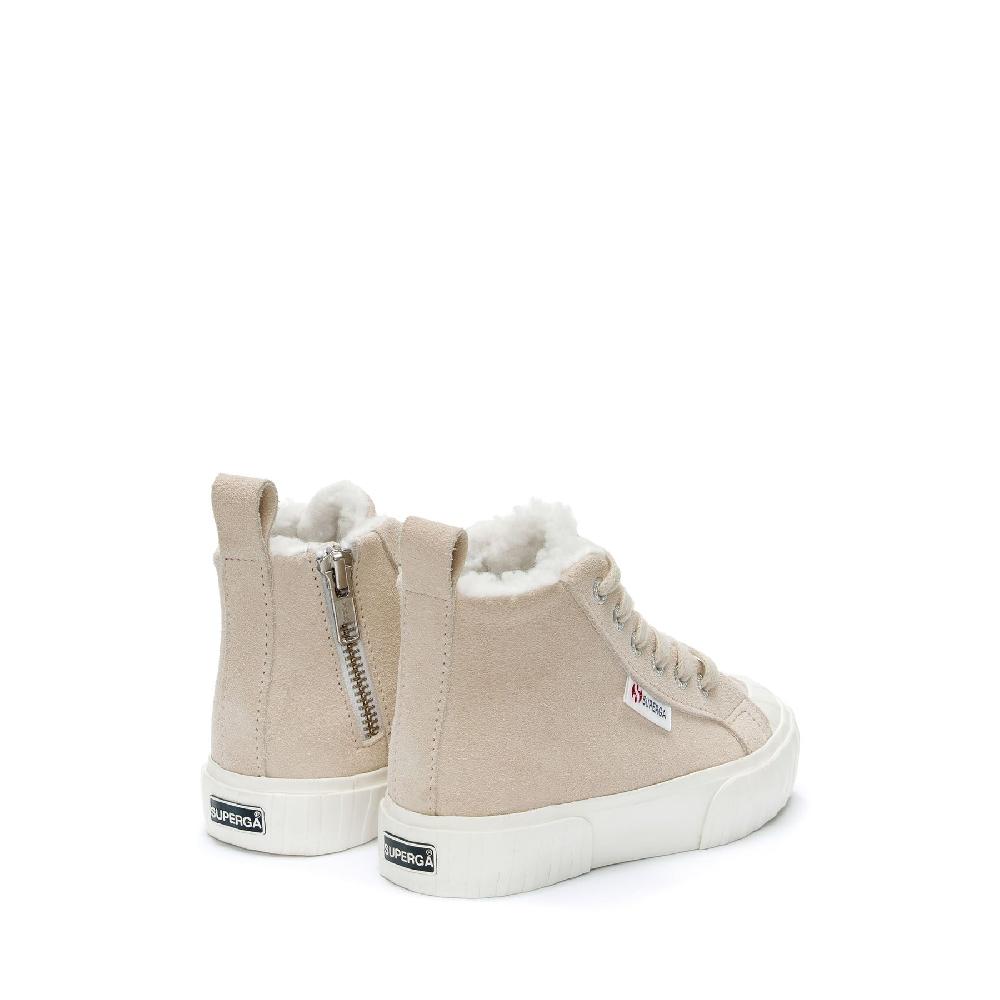 Superga 2696 KIDS STRIPE SUEDEPINK ALMOND-FAVORIO Saldi