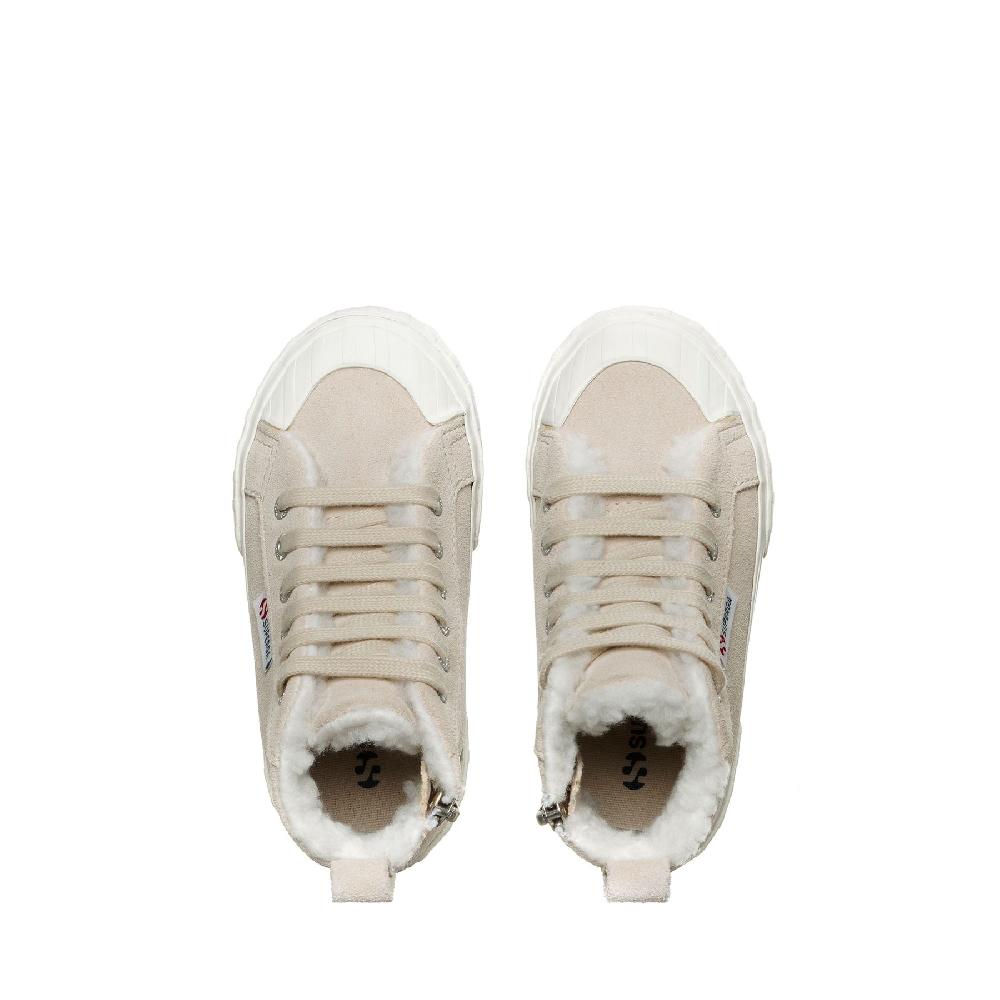 Superga 2696 KIDS STRIPE SUEDEPINK ALMOND-FAVORIO Saldi