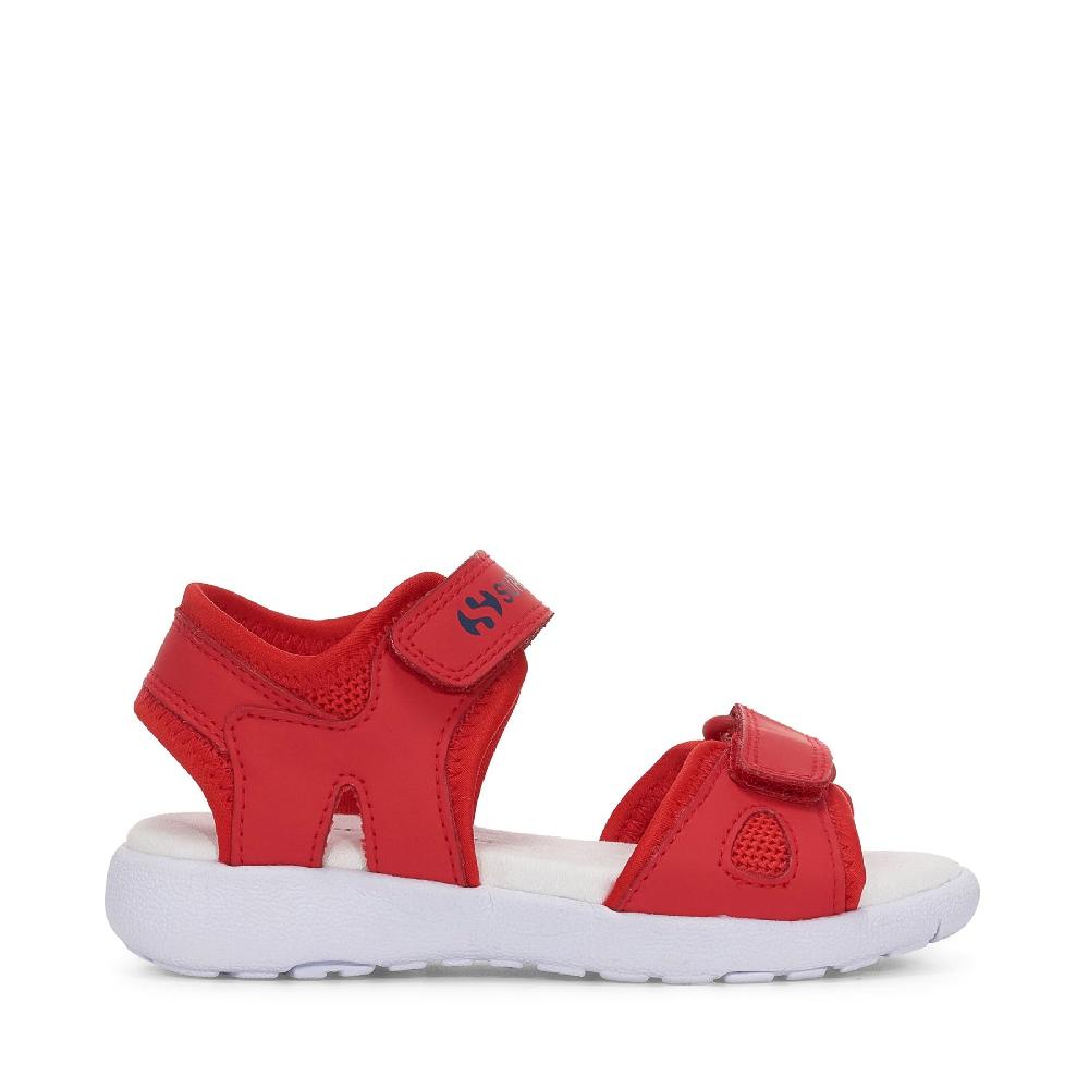 Superga 3999 KIDS SYNTHETIC MATERIALRED-WHITE