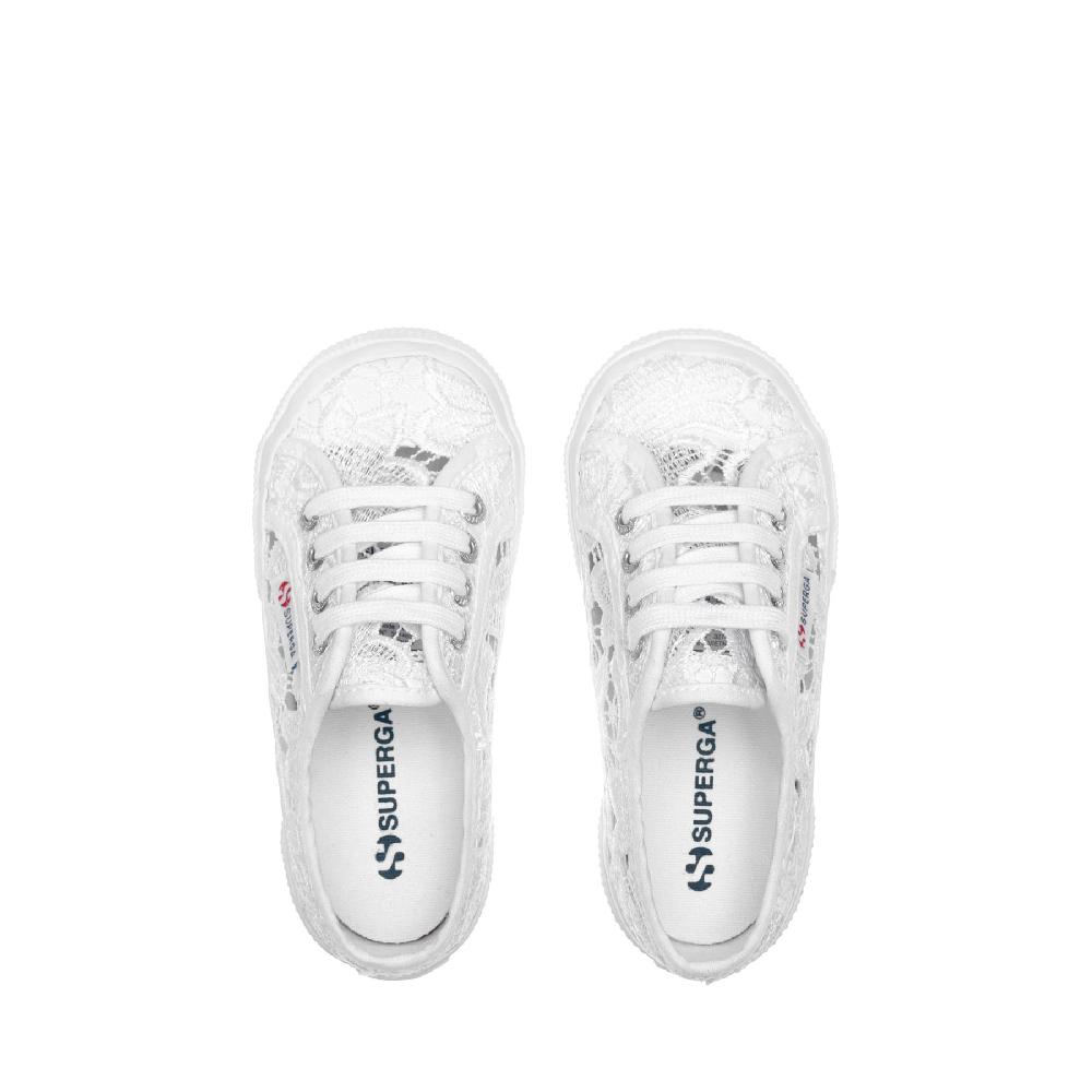Superga 2750 KIDS MACRAMEWHITE Saldi Di Fabbrica