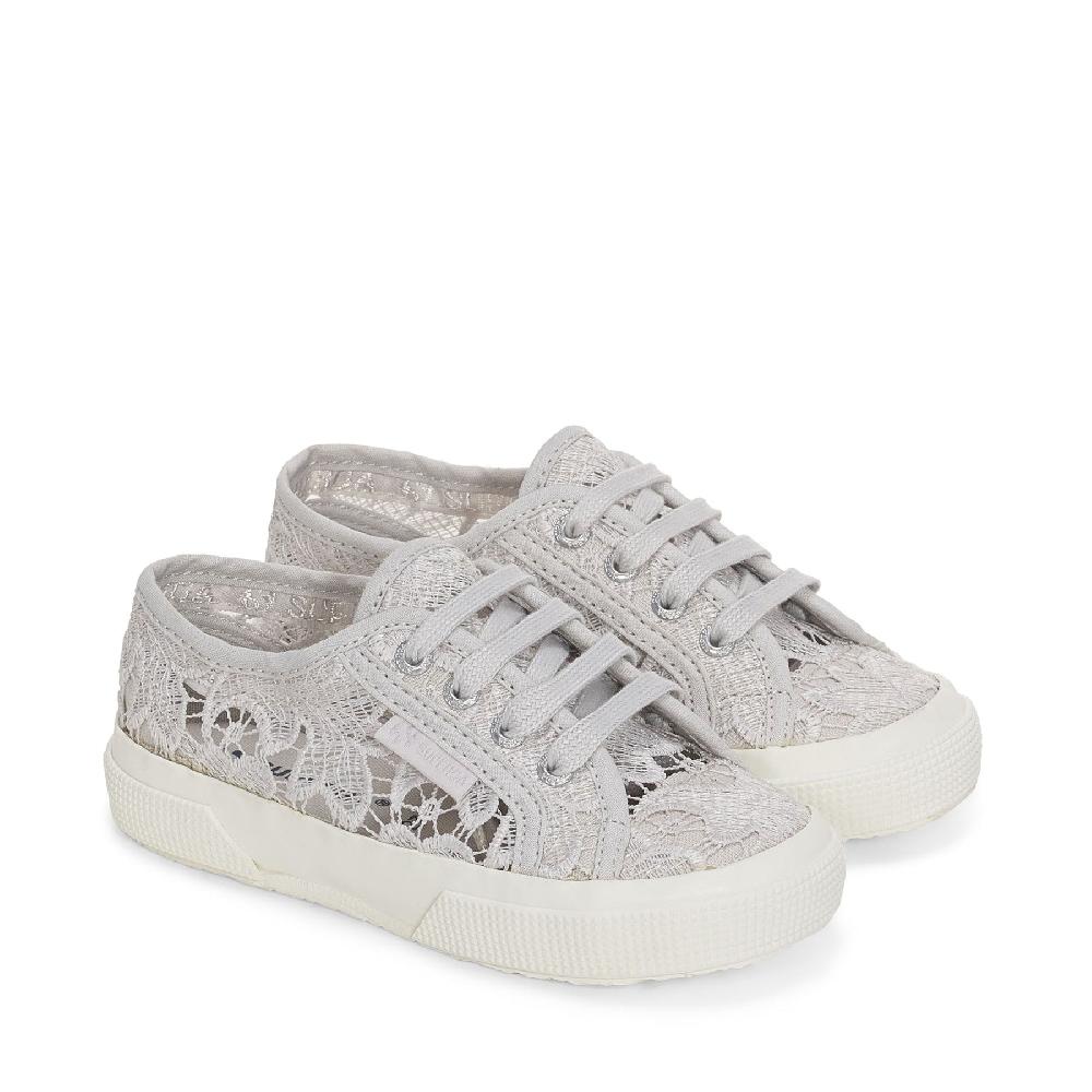 Superga 2750 KIDS MACRAMEGREY SILVER-FAVORIO Vendite Flash