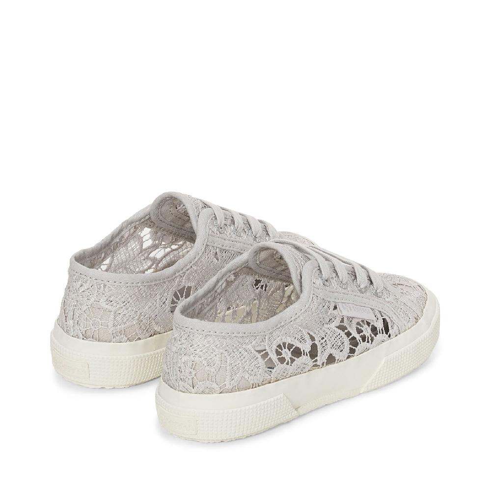 Superga 2750 KIDS MACRAMEGREY SILVER-FAVORIO Vendite Flash