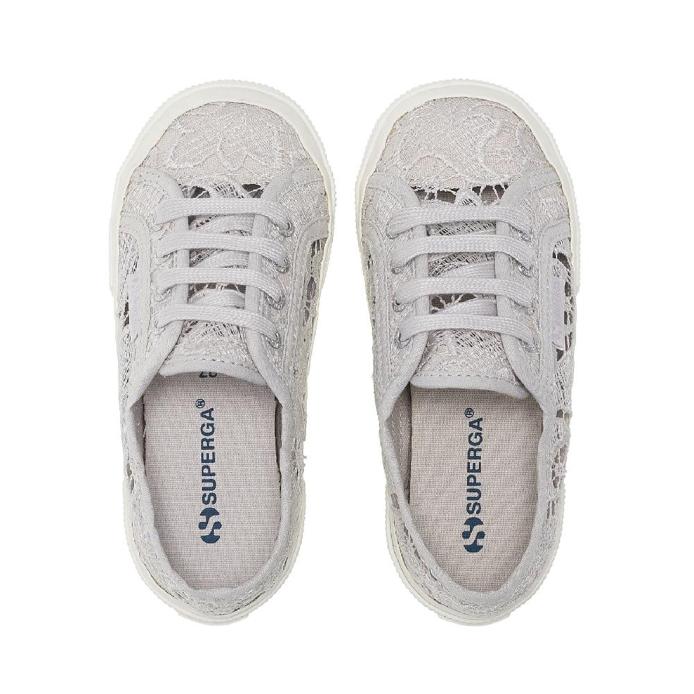 Superga 2750 KIDS MACRAMEGREY SILVER-FAVORIO Vendite Flash