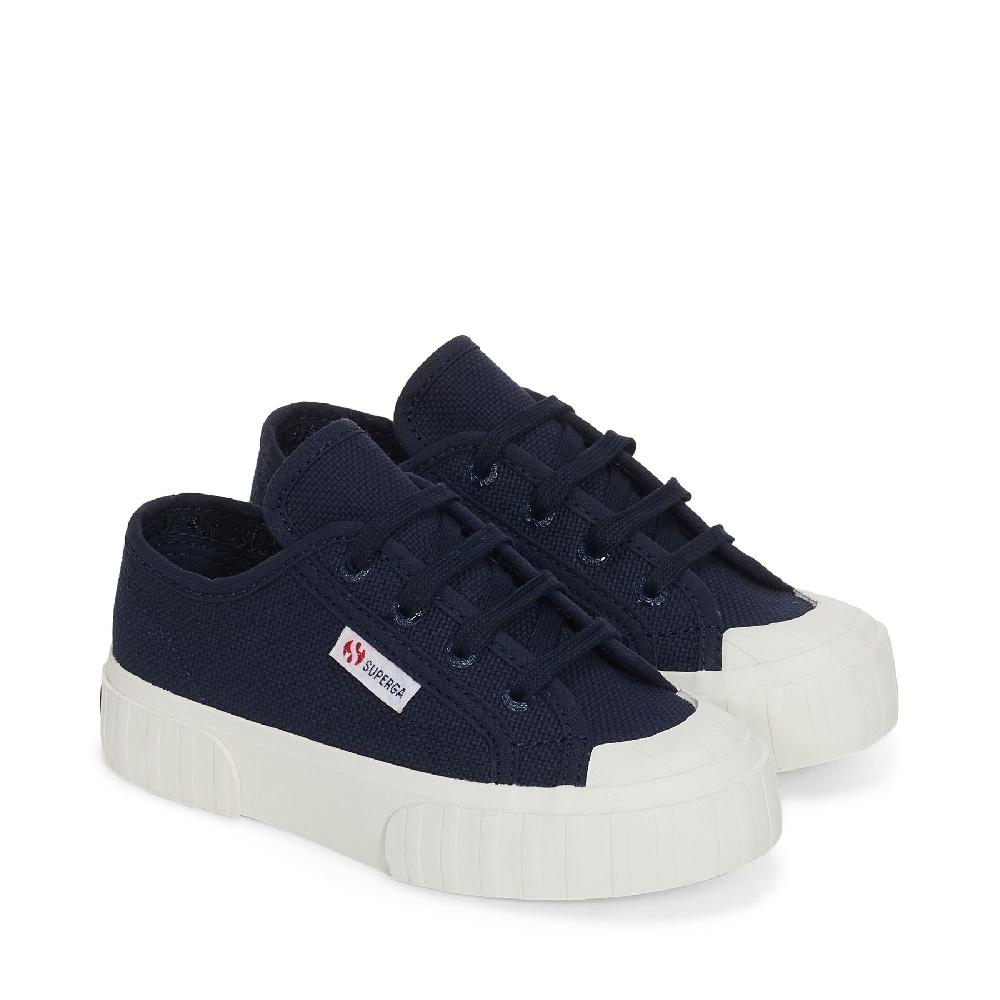 Superga 2630 KIDS STRIPENAVY-FAVORIO Italia