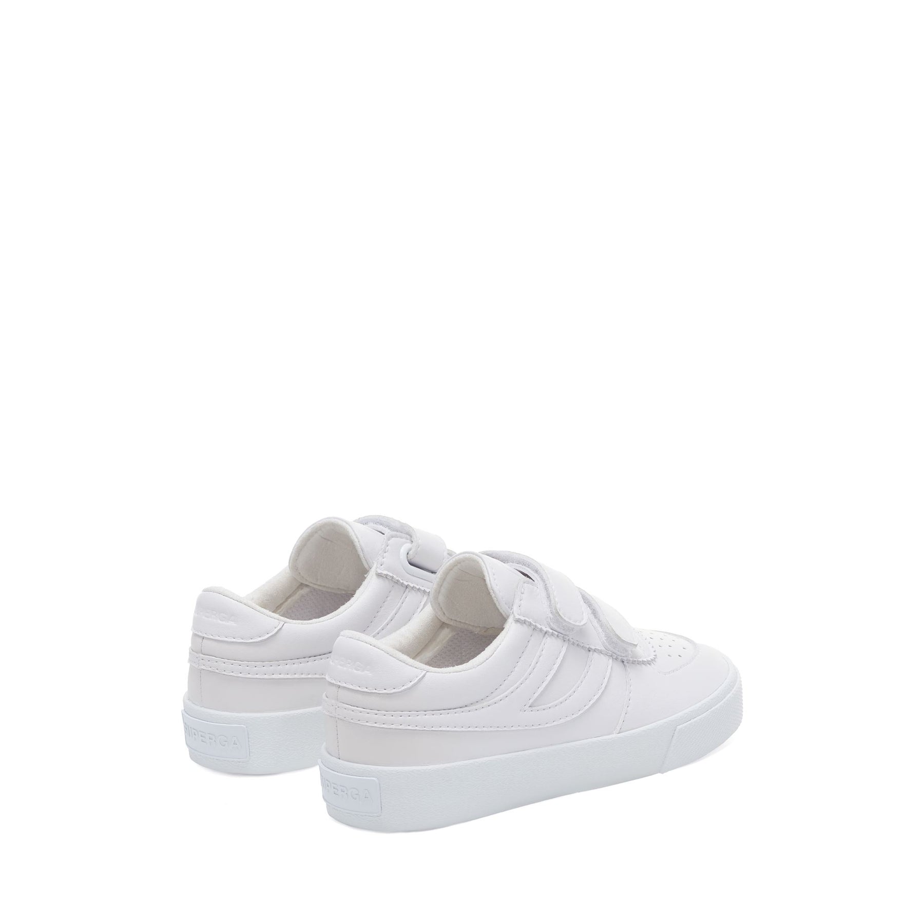 Superga 2846 KIDS SEATTLE STRAPS VEGAN MATERIALTOTAL WHITE Fino Al -60%