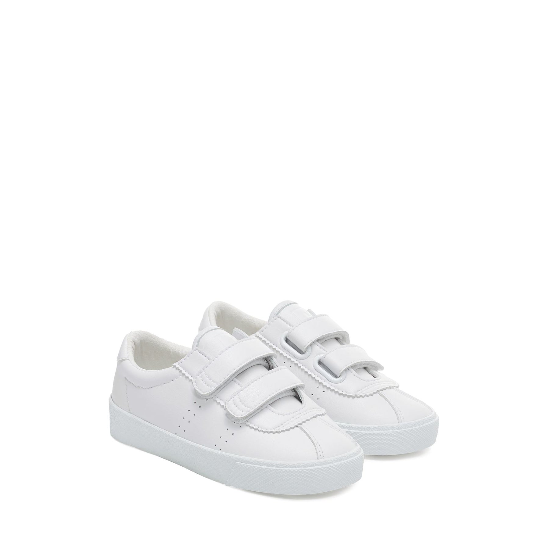 Superga 2843 KIDS CLUB S STRAPS VEGAN MATERIALTOTAL WHITE Shopping Online
