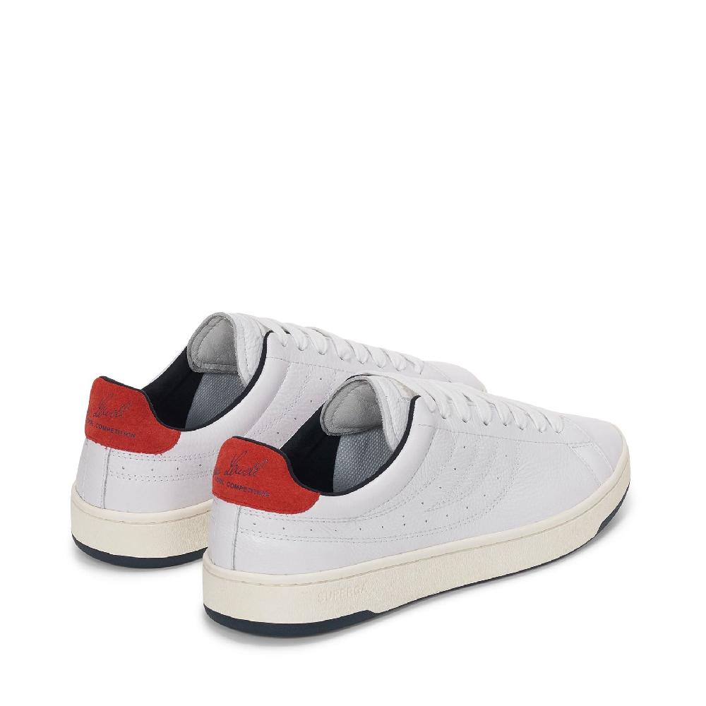 Superga 4833 LENDL MATCHWHITE-NAVY-RED In Saldo