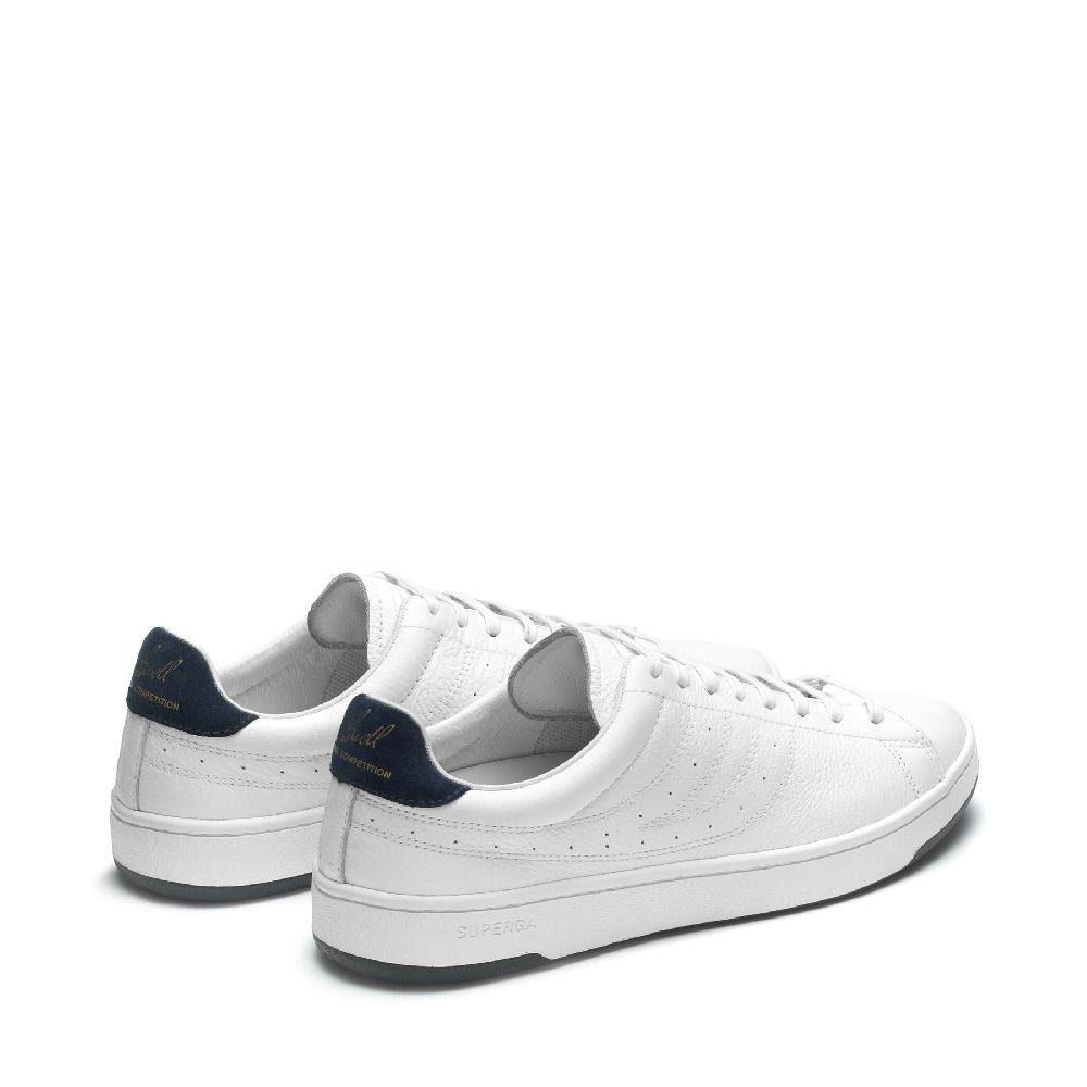 Superga 4833 LENDL MATCHWHITE-BLUE GREY DK Nuova