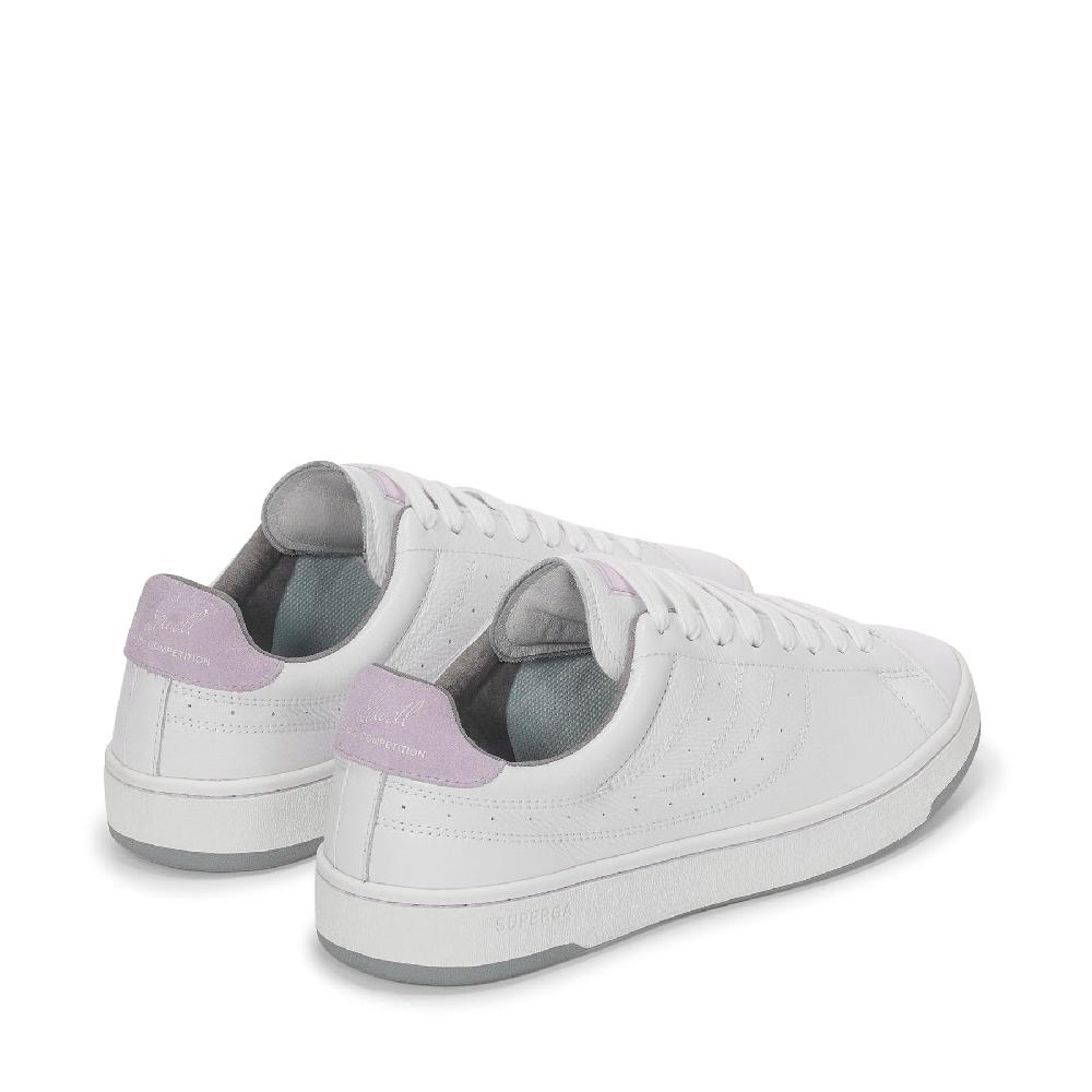 Superga 4833 LENDL MATCHWHITE-VIOLET LILLA-GREY MD Novità