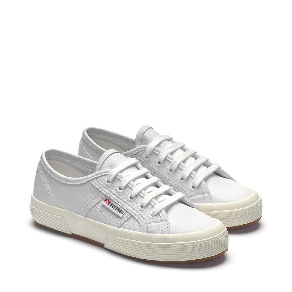 Superga 2750 VEGAN MATERIALOPTICAL WHITE-FAVORIO Vendita Calda