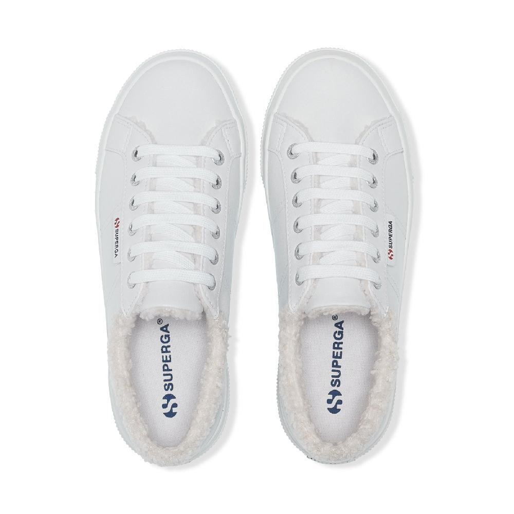 Superga 2740 PLATFORM VEGAN MATERIALWHITE ICE Promozione