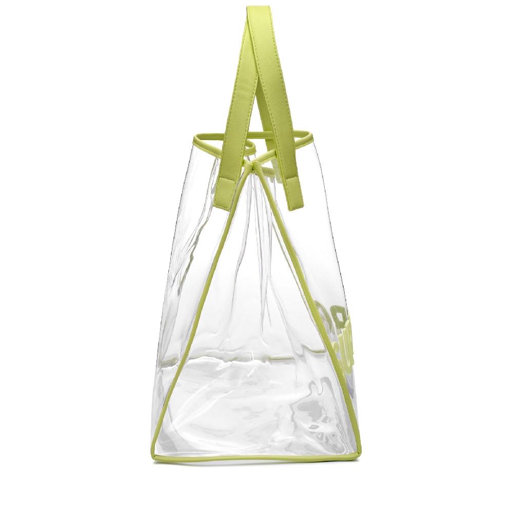 Superga TRANSPARENT SHOPPING BAGGREEN SUNNY LIME Offerta