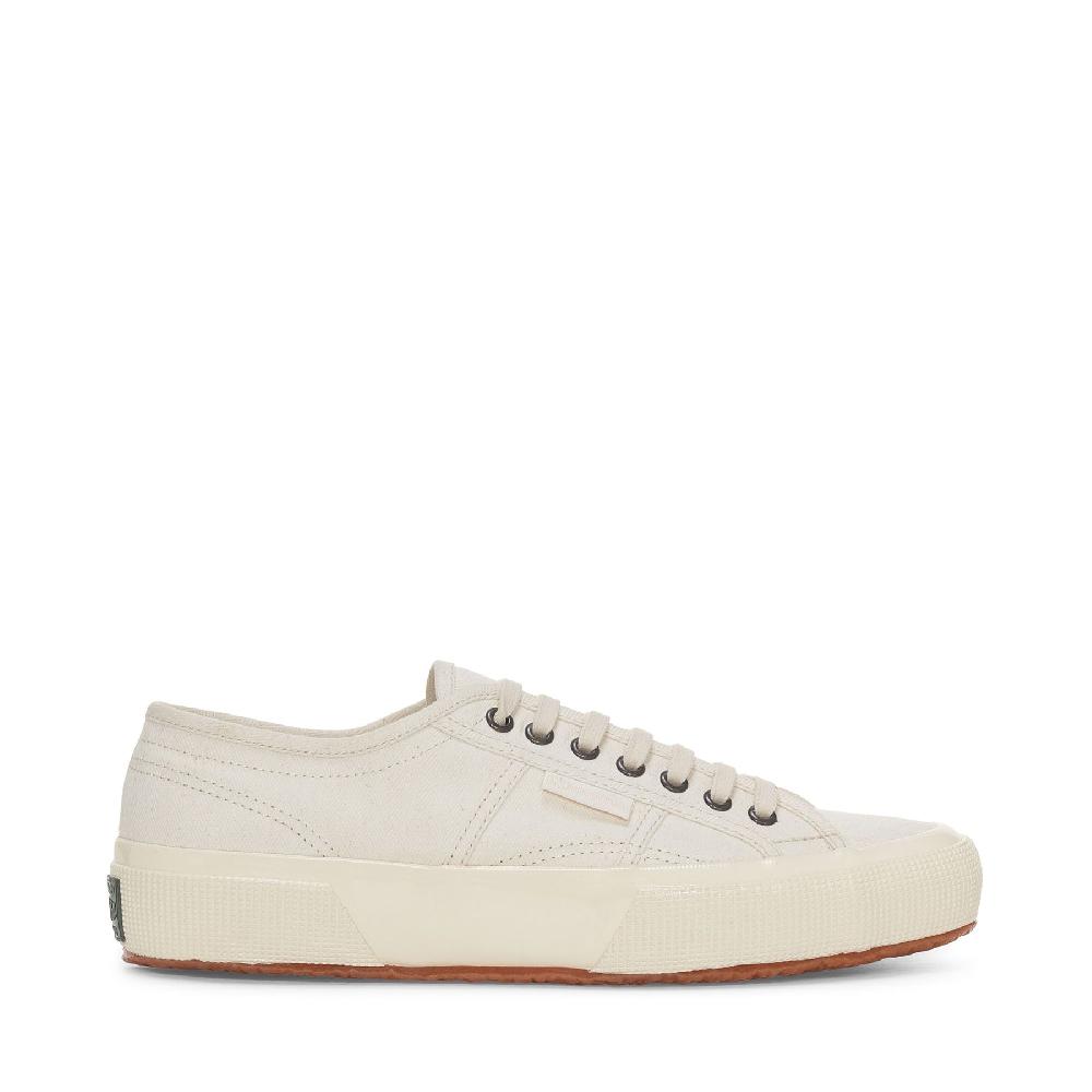 Superga 2750 OG HERRINGBONEBEIGE RAW-OFF WHITE Vendite stagionali
