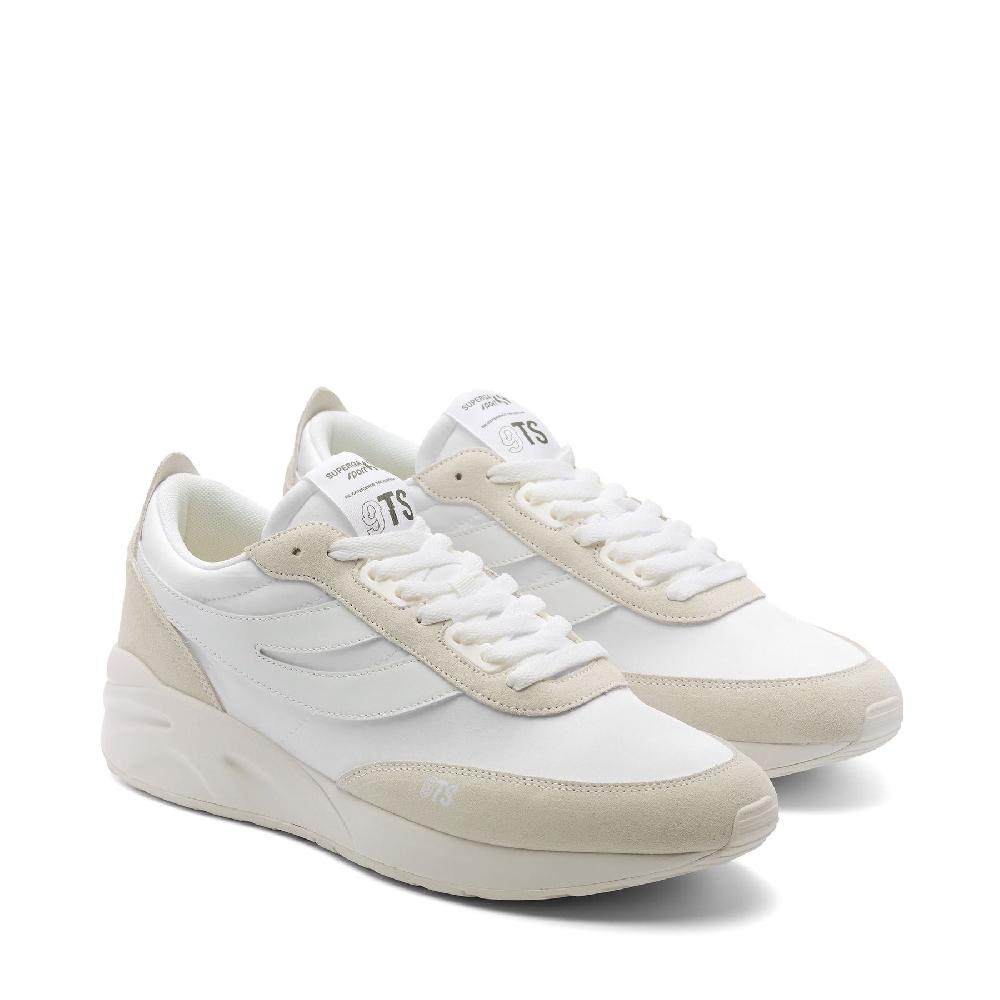 Superga 4089 TRAINING 9TS SLIMWHITE Smaltimento dello stoccaggio