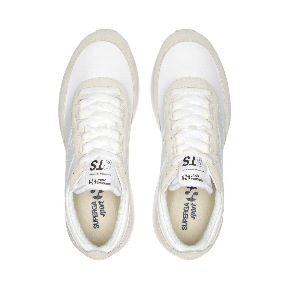 Superga 4089 TRAINING 9TS SLIMWHITE Smaltimento dello stoccaggio