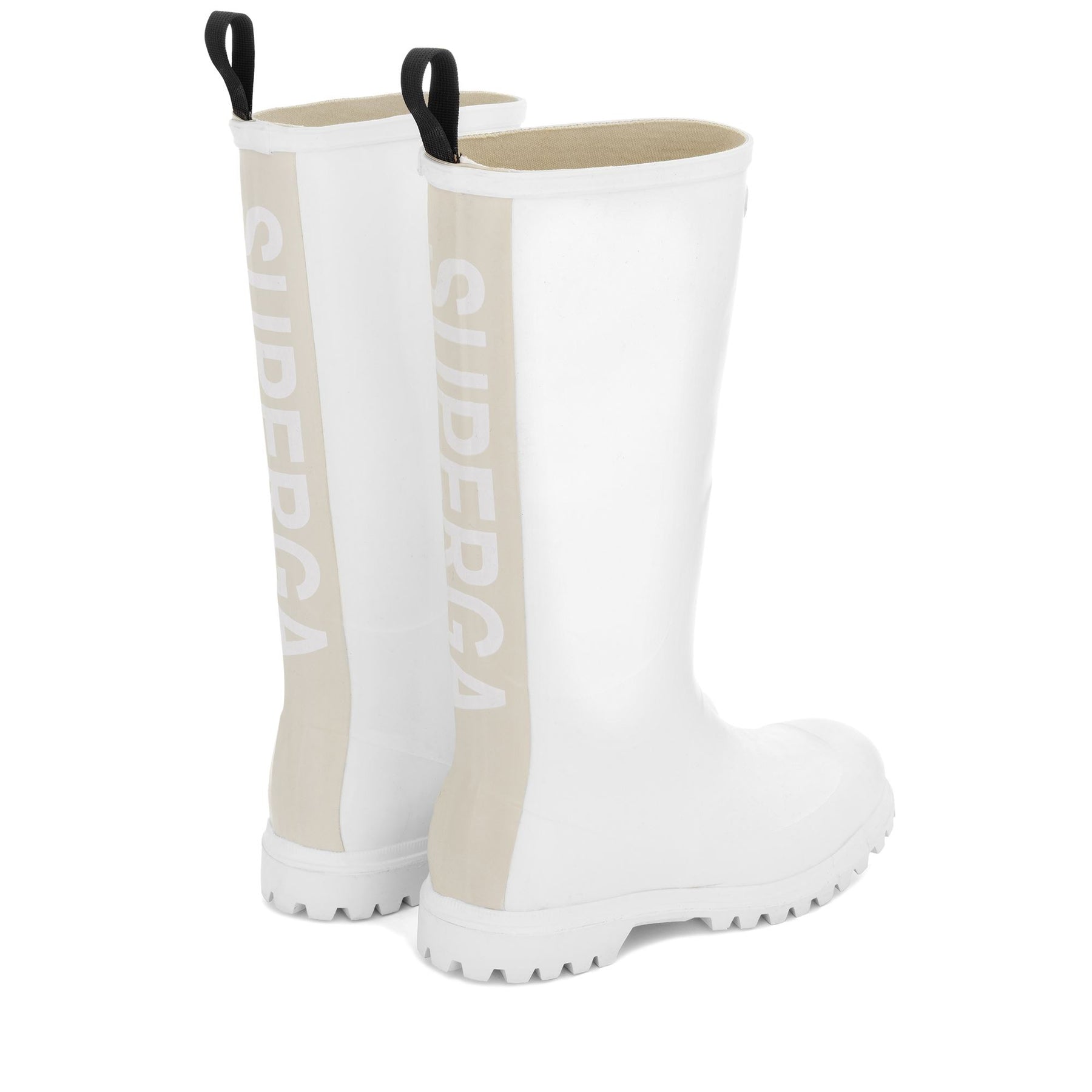 Superga 799 RUBBER BOOTS LETTERINGWHITE Lightning offer