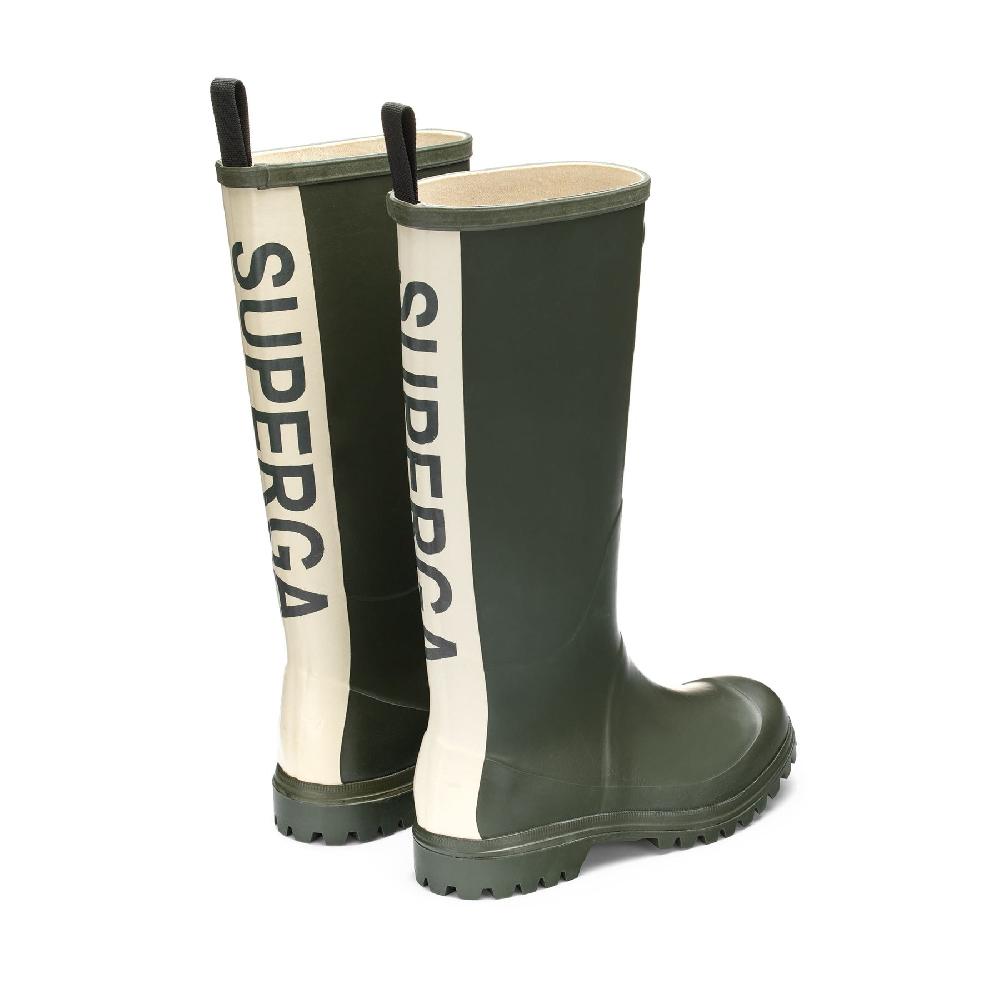 Superga 799 RUBBER BOOTS LETTERINGGREEN SHERWOOD Nuovi prodotti