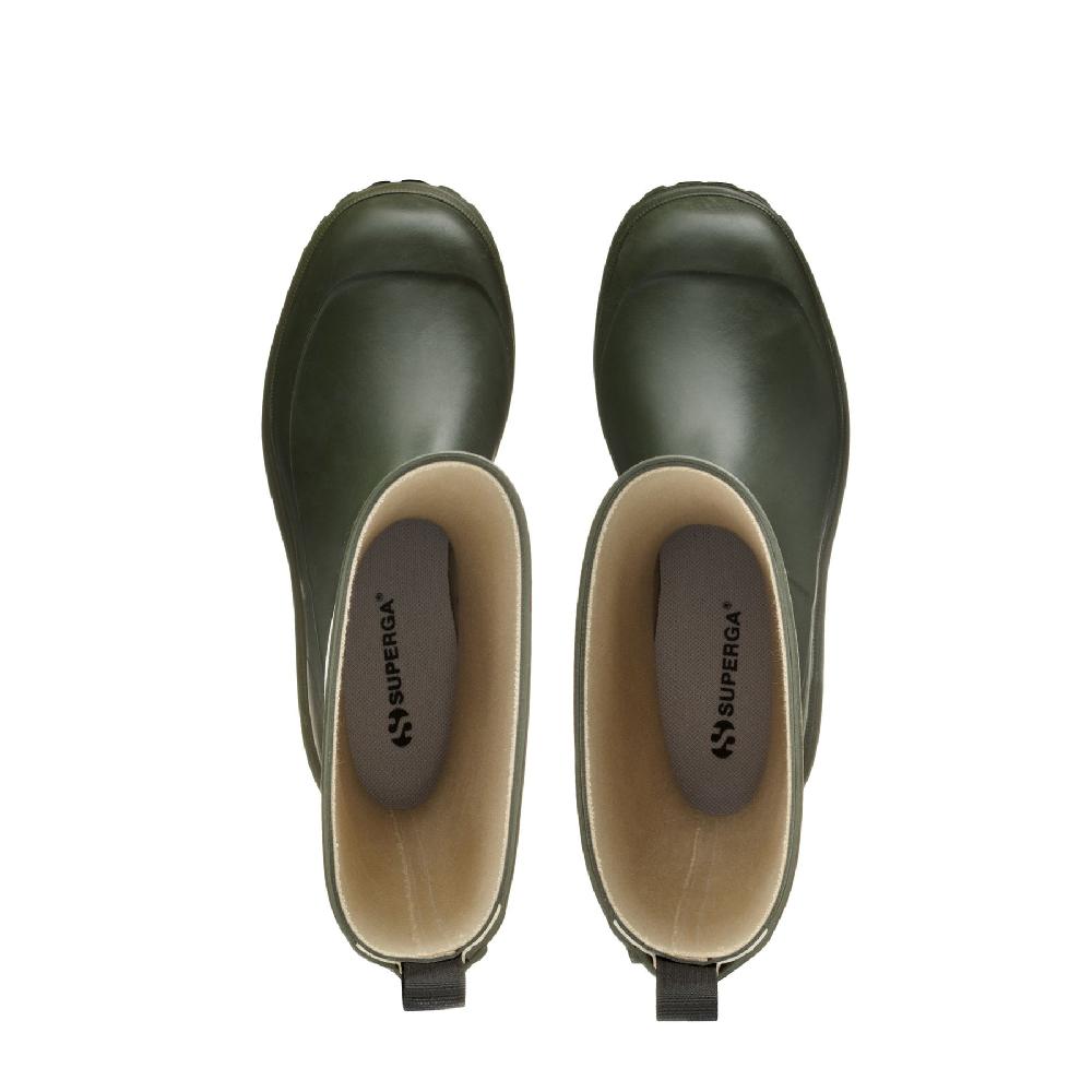 Superga 799 RUBBER BOOTS LETTERINGGREEN SHERWOOD Nuovi prodotti