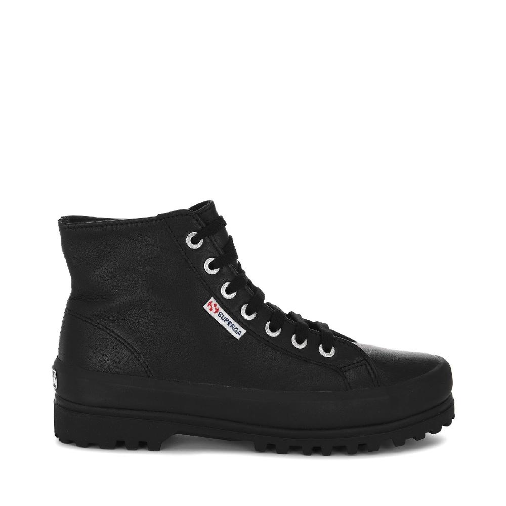 Superga 2341 ALPINA NAPPAFULL BLACK Liquidazione
