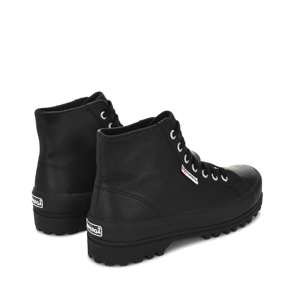 Superga 2341 ALPINA NAPPAFULL BLACK Liquidazione