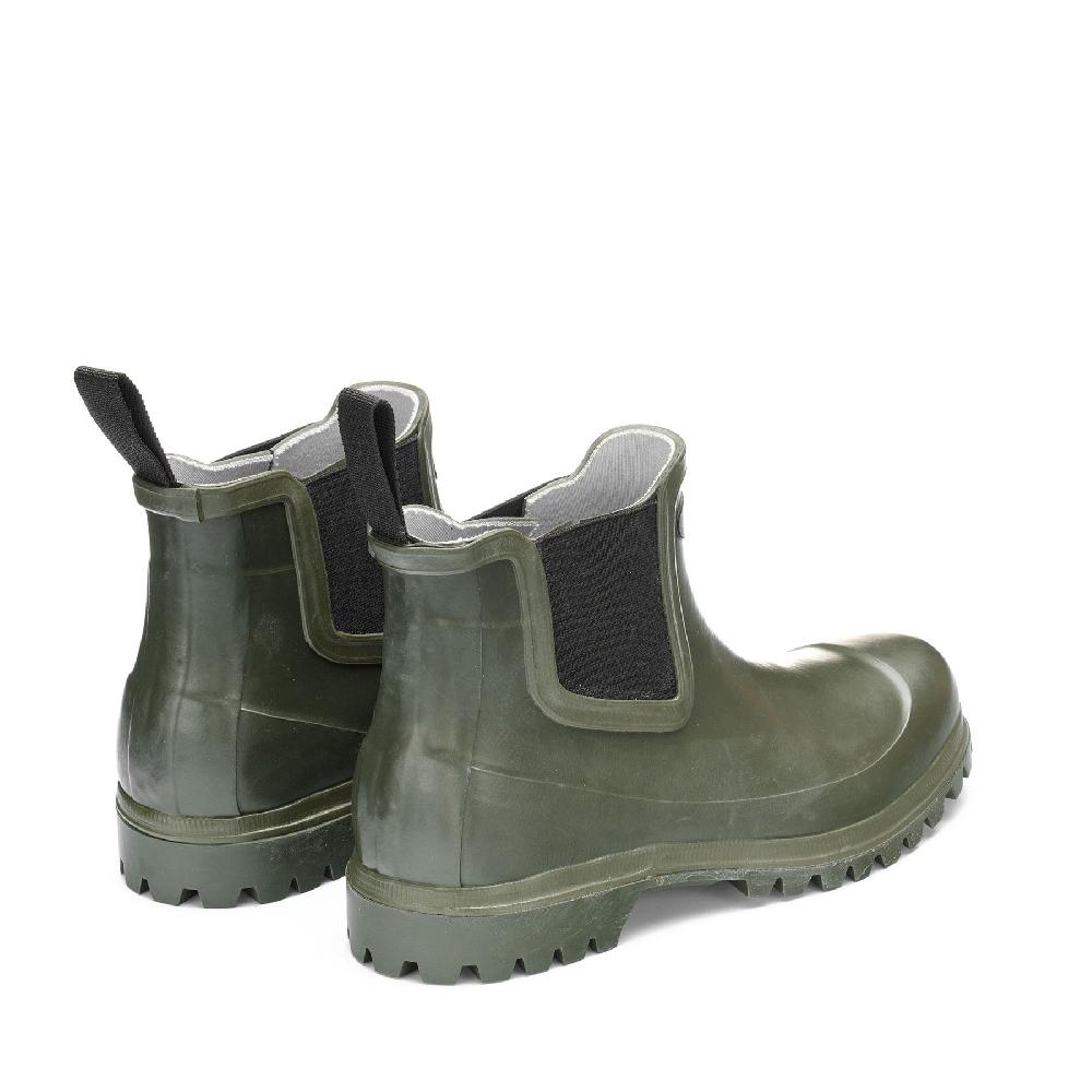 Superga 798 RUBBER BOOTSGREEN SHERWOOD-BLACK Sconti VIP