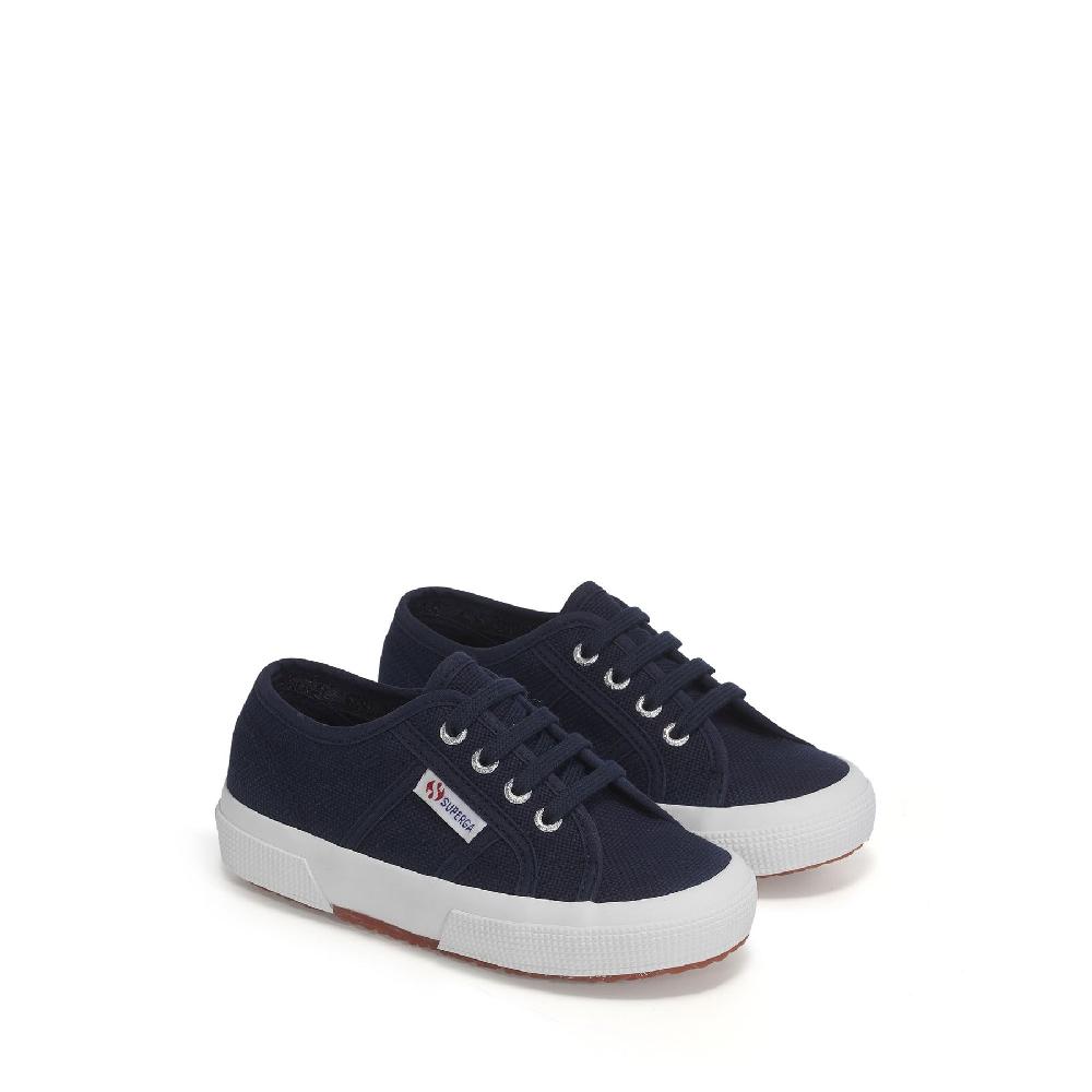 Superga 2750-JCOT CLASSICNAVY-FWHITE Offerta migliore