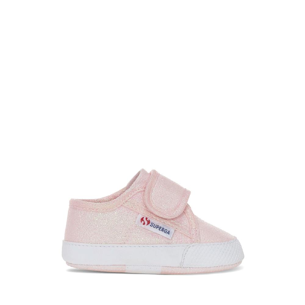 Superga 4006 BABY STRAP LAMEPINK ISH IRIDESCENT