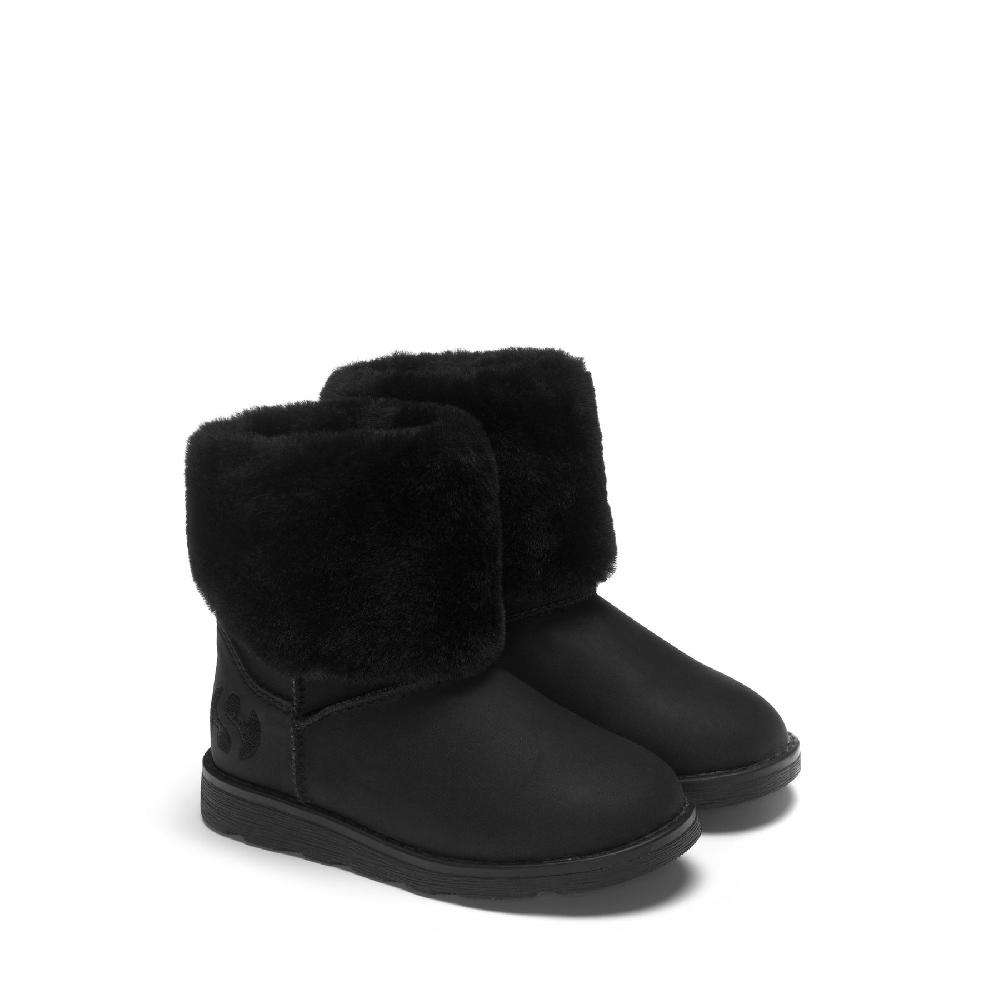 Superga 4039 SYNTHETIC MATERIALTOTAL BLACK Offerta settimanale