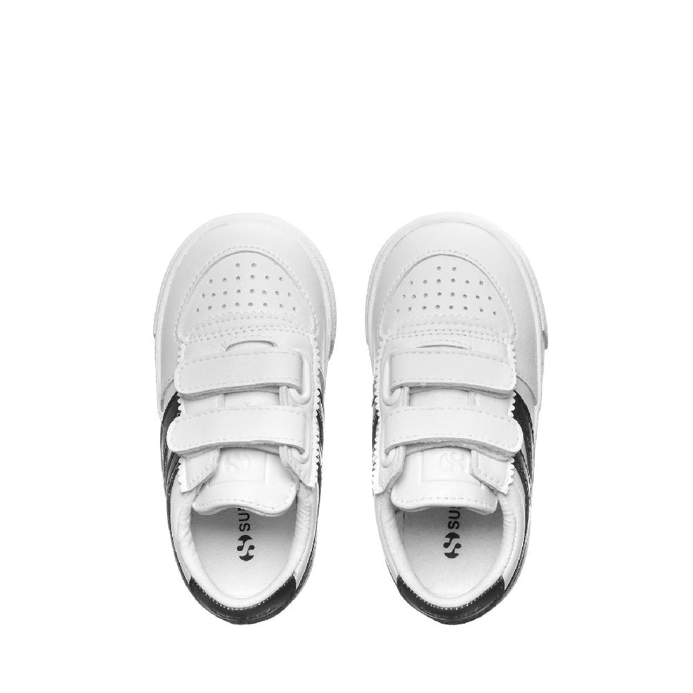Superga 2846 KIDS SEATTLE STRAPS VEGAN MATERIALWHITE-BLUE GREY DK Only for today