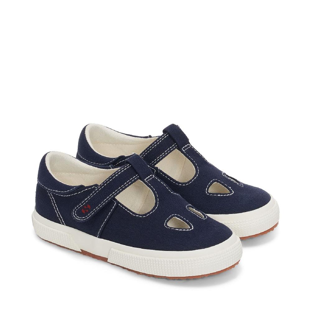 Superga 2662 KIDS COTTON EYESBLUE NAVY-FAVORIO Discount Store per i nuovi prodotti