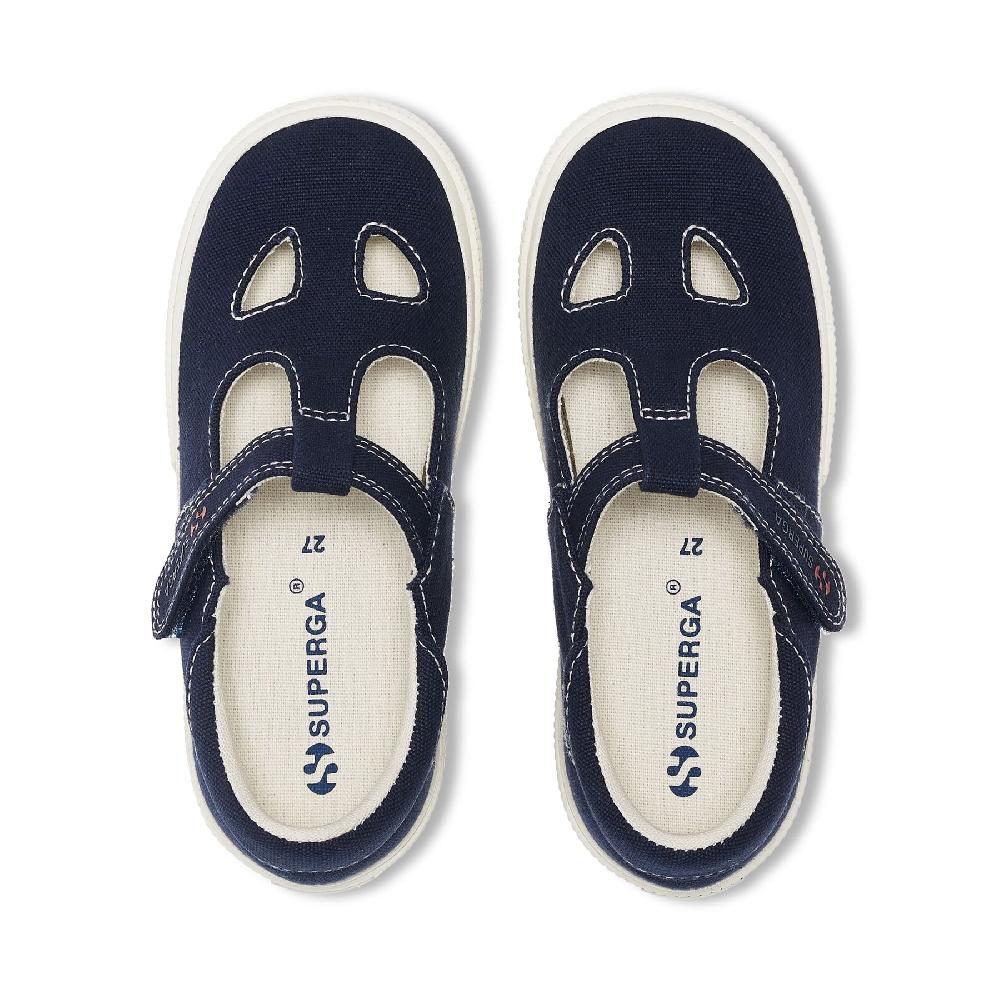 Superga 2662 KIDS COTTON EYESBLUE NAVY-FAVORIO Discount Store per i nuovi prodotti