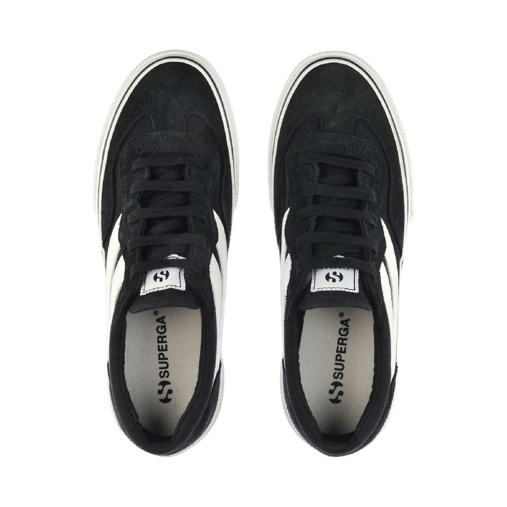 Superga 3041 REVOLLEY COLORBLOCK PLATFORMBLACK-WHITE Limitato a 3 giorni