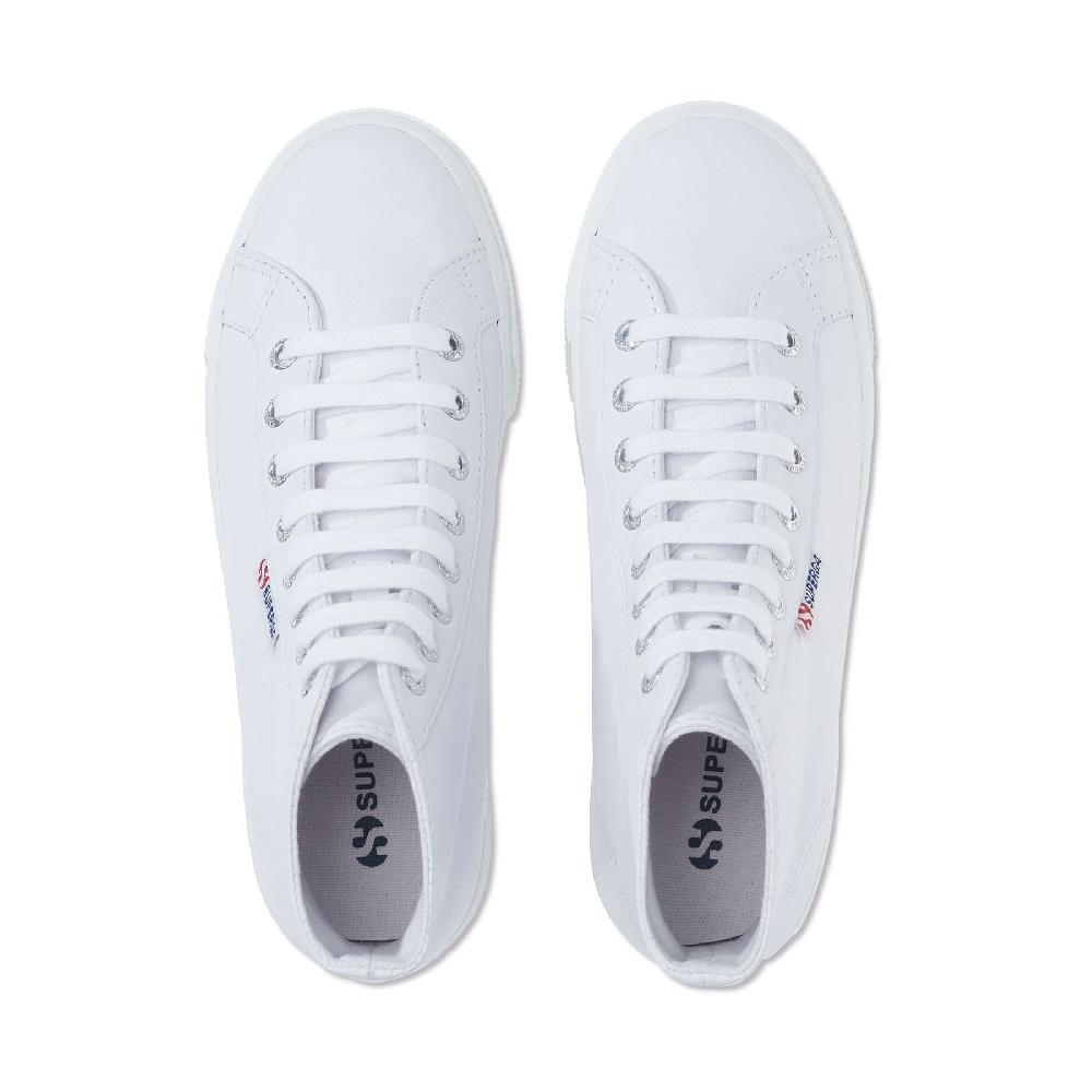 Superga 2708 HI TOP NAPPAOPTICAL WHITE Pezzi Unici