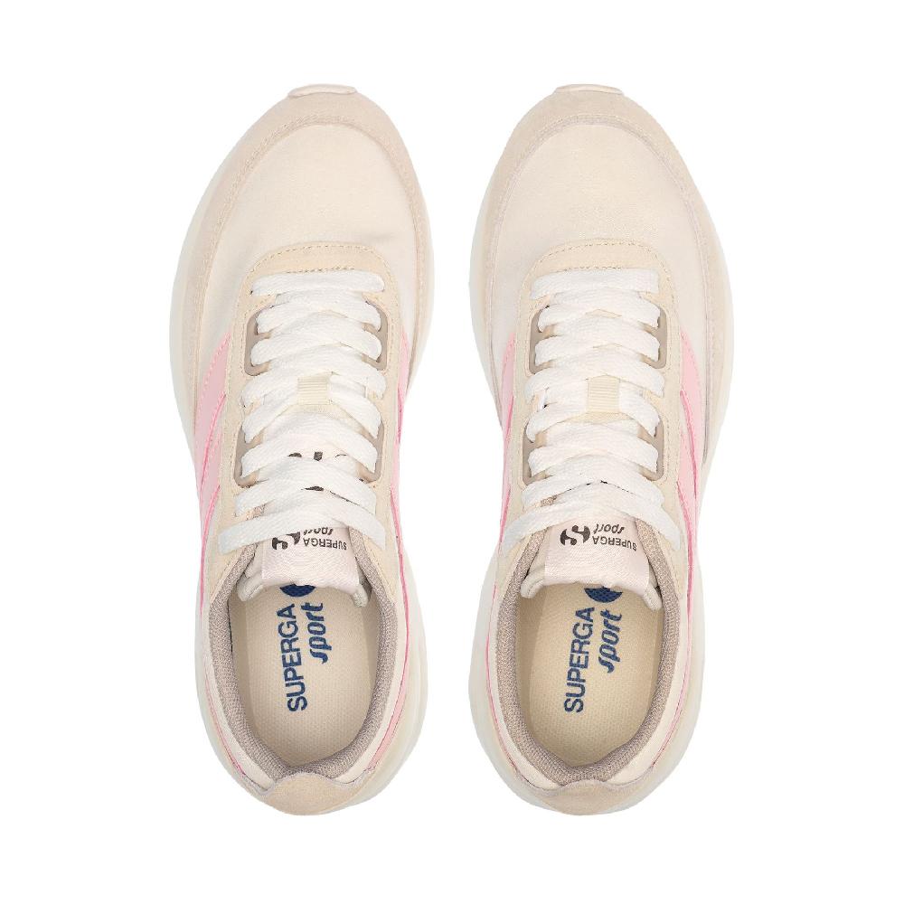 Superga 4089 TRAINING 9TS SLIMWHITE AVORIO-BEIGE LT-NOSEGAY-BEIGE NATURAL-GREY STONE Hotsell