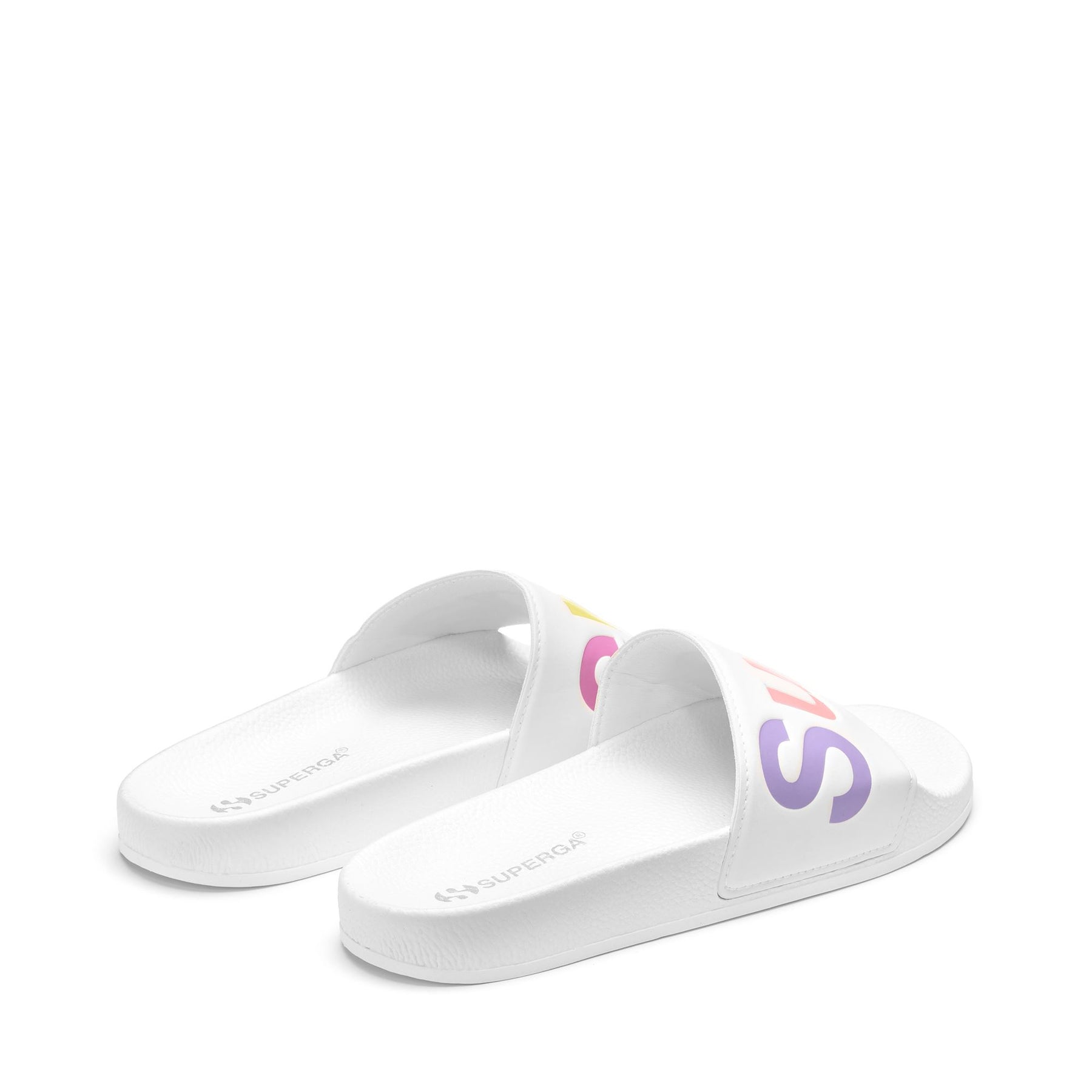 Superga 1908 SLIDES POLYSOFTWHITE-MULTICOLOR Negozio online di fabbrica