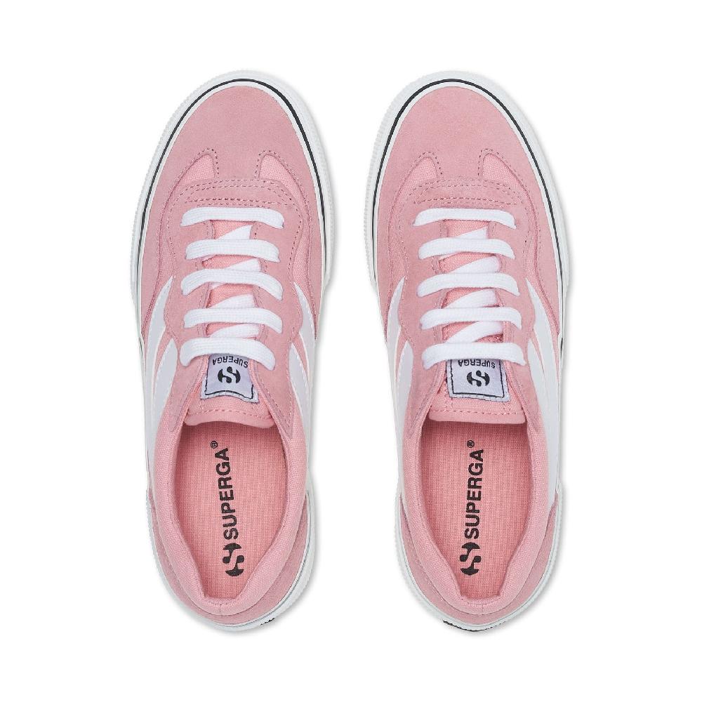 Superga 3041 REVOLLEY COLORBLOCK PLATFORMPINK-WHITE Shopping online