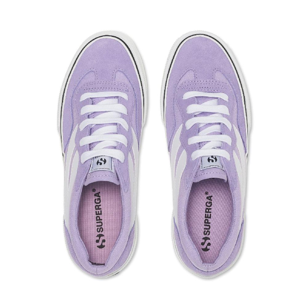 Superga 3041 REVOLLEY COLORBLOCK PLATFORMVIOLET LILLA-WHITE Offerta esclusiva