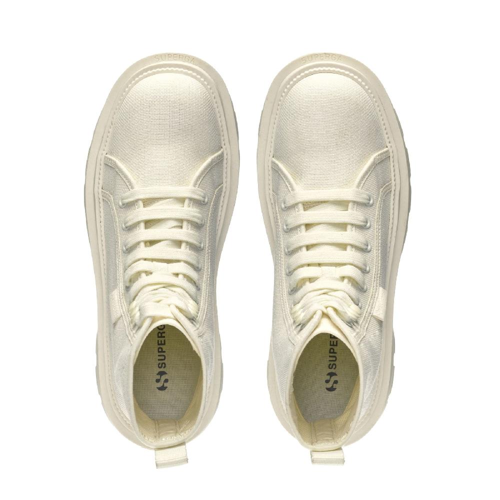 Superga 3051 ALPINA APEX HIGHTOTAL BEIGE NATURAL Offerta San Valentino