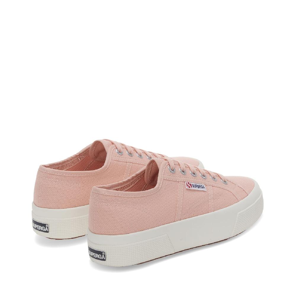 Superga 2740 PLATFORMPINK BLUSH-F AVORIO Super sconto