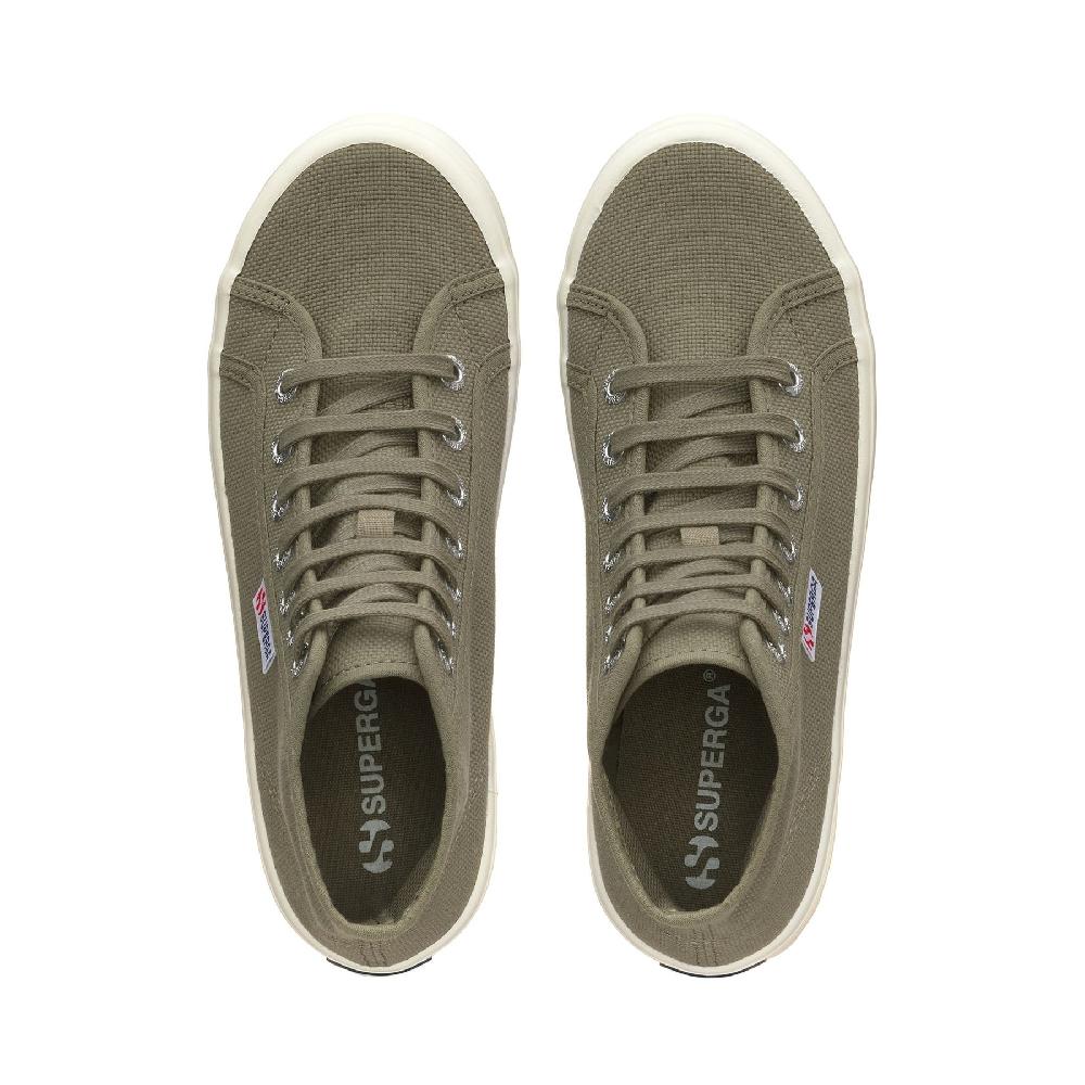 Superga 2341 ALPINAGREEN SAFARI-F AVORIO Italy