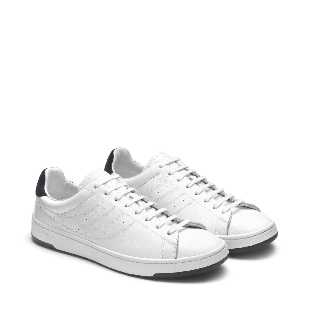Superga 4833 LENDL MATCHWHITE-BLUE GREY DK In Linea
