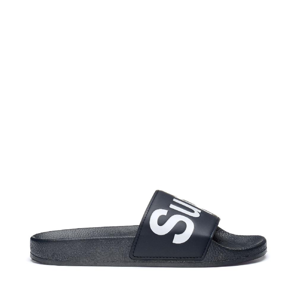 Superga 1908 SLIDES POLYSOFTBLUE NAVY-WHITE