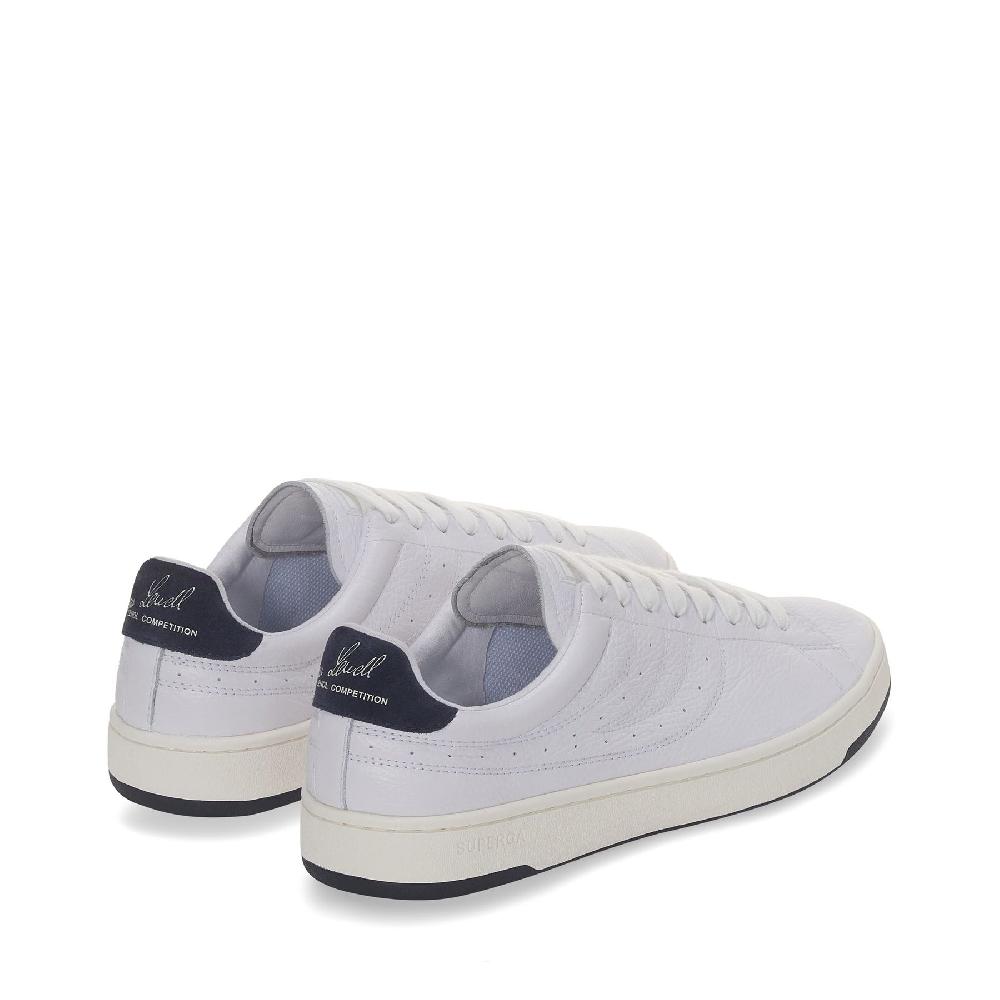 Superga 4833 LENDL MATCHWHITE-WHITE AVORIO-NAVY Negozio